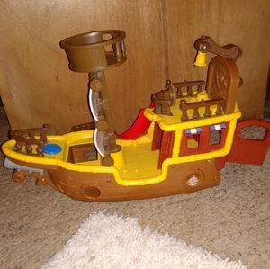 Extra Large Imaginext Jake Pirateship & characters